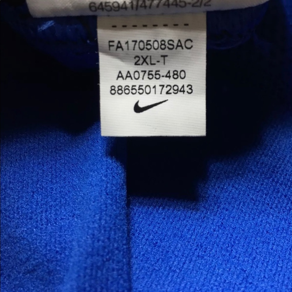 Nike Nba Pro Hyperstrong Padded Pants 3/4 Sz 2xlT Gem